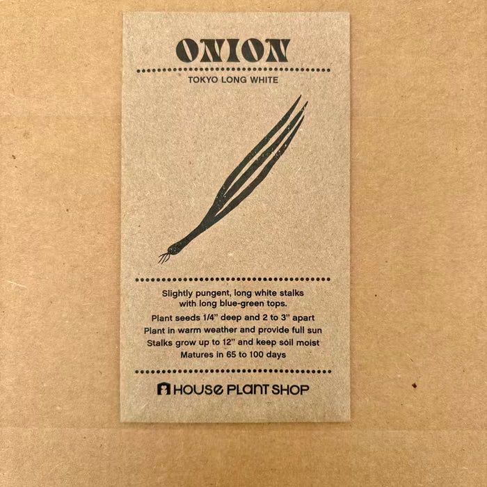 Onion Tokyo Long White Seeds
