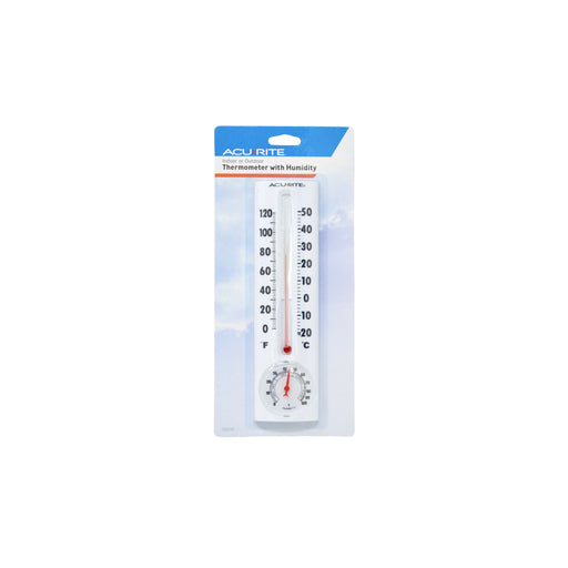 Thermometer w/ Humidity - Indoor/Outdoor - House Plant Shop